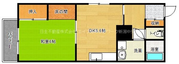 ユートピア三愛新島の物件間取画像